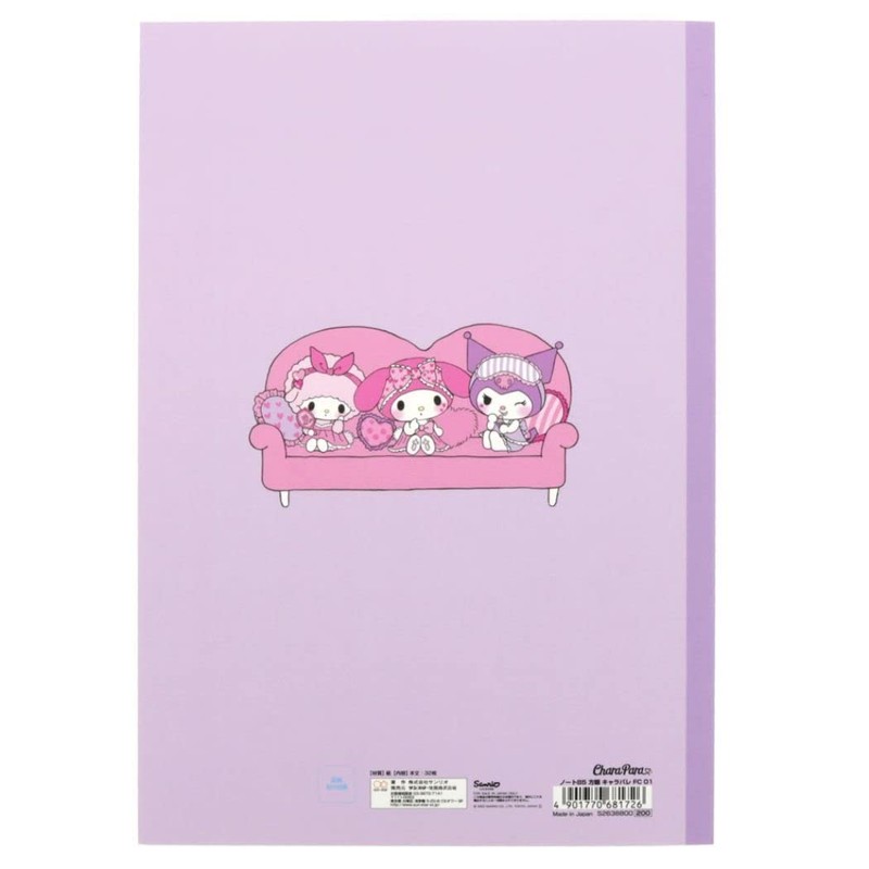 B5 Study Notebook [Squared Notebook] My Melody/Chara Palais FC01 Sanrio