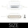 12 Pack Cabinet Magnets Magnetic Door Catch for Kitchen Bathroom