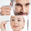 Meibomian Gland Expressor, Stainless Steel Eyelid Massage Tweezer with Positioning