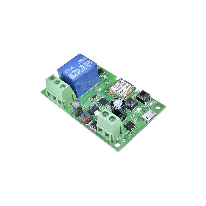 DC 5V 12V Self-lock Smart WiFi Wireless Switch Thet Relay