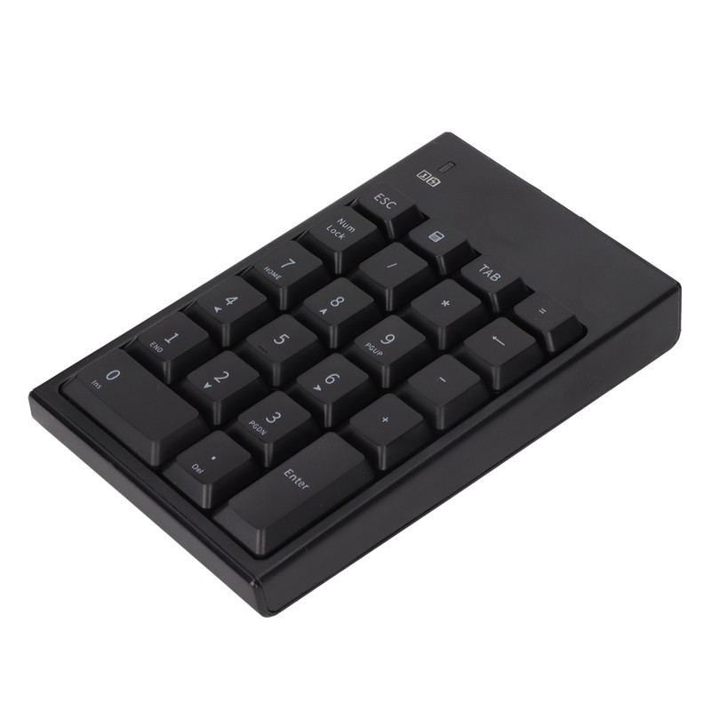Number Pad 2.4GHz Wireless 22 Keys Delay Free Portable Black