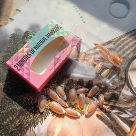 White French Tip Press on Nails White Fake Nails with Designs Glossy Gold False Nails Almond Nails Press on Acrylic Nails Glitter Gold Foil Glue on Nails Medium Length Stick on Nails for Women 24Pcs