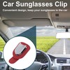 TUCKBOLD Car Sunglasses Clip Magnetic Universal Sun Visor Eyeglasses Holder