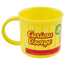 Skater KE4A-A Children's Cup, 7.8 fl oz (200 ml), Curious George