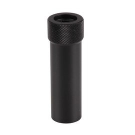 MOETER Prism Pole Topo Shoe - 5/8"-11 Thread Aluminum Base, 85.6mm Height for Surveying & Construction (Fits Most Poles)