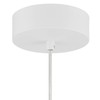 Possini Euro Design Sandringham 13 3/4" Wide Sanded White LED