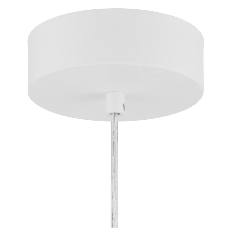 Possini Euro Design Sandringham 13 3/4" Wide Sanded White LED