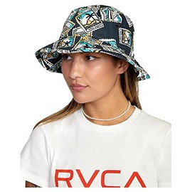RVCA Women's Bucket Hats (Forever/RVCA Black, Large/X-Large)