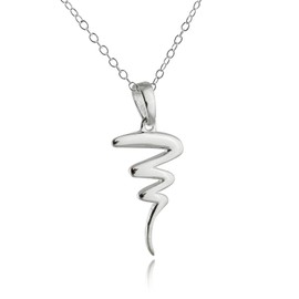 FashionJunkie4Life - Collar con colgante para clima, Plata esterlina
