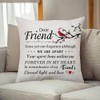 Aconesong Memorial Cushion Cover for Loss of Friend - Bereavement