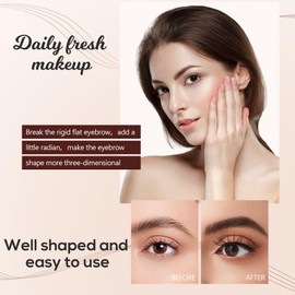 Eyebrow Pen 4-Fork Tip Lift & Snatch Brow Pencil Light Brown
