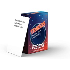 Tragos Game for Latinos - Relatable Funny Card Game for Adults (Fiesta Pack)