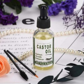 Serum Realzador Crecimiento Pestañas De Aceite Recino 30ml F Tipo De Piel Todo Tipo De Piel