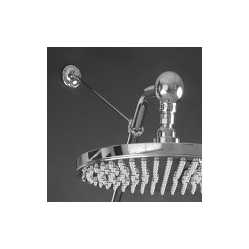 Shower Head Support Bracket - Chrome Finish