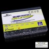 LURELINK-Inline-Circle-Hooks-Saltwater-for-Catfish-Bass-Octopus-Hooks-Fishing-Hook-Freshwater 50 Pack (3/0 50-Pack, Black)