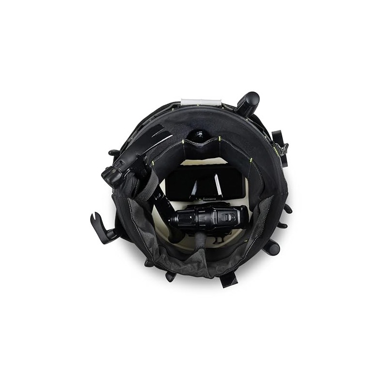 AWP Bucket Tool Organizer 51-Pocket for 5-Gallon Buckets, Water-Resistant Heavy-Duty