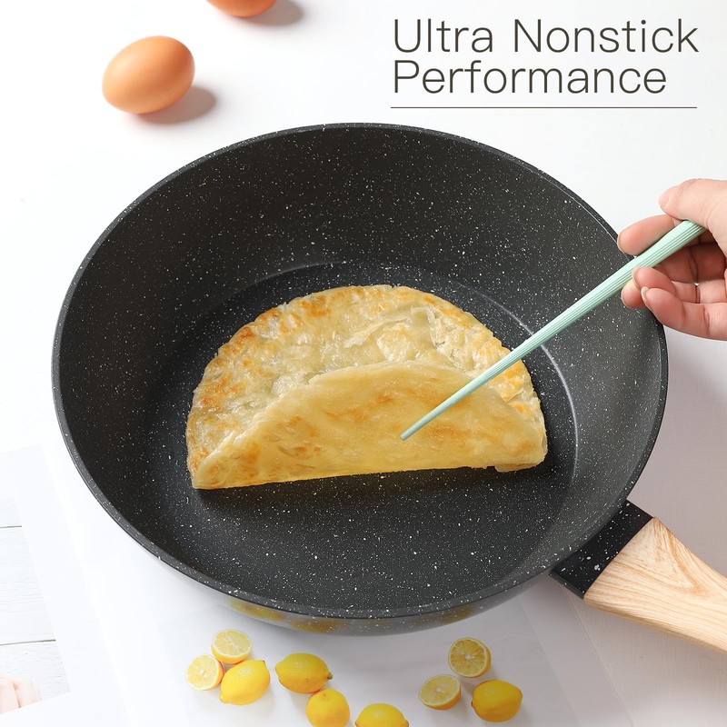 16PCS Pots and Pans Set Non Stick Cookware Set Nonstick