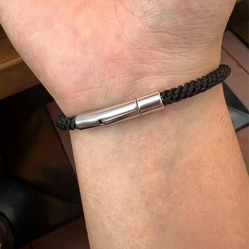 Bayonet Jewelry Clasps, Stainless Leather Cord End Clasp