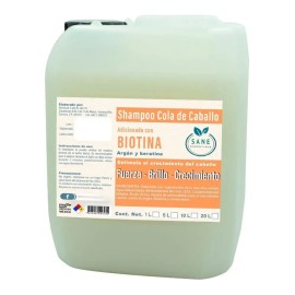 Shampoo Caballo, Biotina, Keratina 10lt 0%sulfatos/ Parabeno