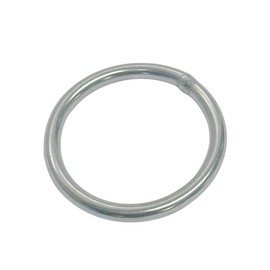 DBMIMPORTERS 300 Lbs WLL Marine Stainless Steel Round Ring Link Connect 3/16" x 1-9/16" Boat Yatch