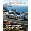 2012-2013 for Honda for Civic 1.8L Coupe Compatible Engine and
