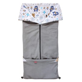 ByBoom Baby/Children's Footmuff 2-in-1 Spring, Summer, Autumn, Universal for Baby Seat, Car Seat, e.g. for Maxi-Cosi, Römer, for Pushchairs or Buggies