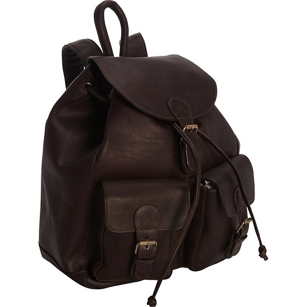 Claire Chase Travelers Backpack, Cafe, One Size
