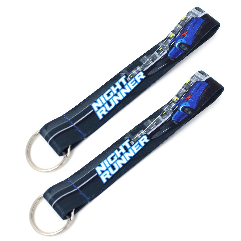 VmG-Store Set of 2 Tuning Lanyard Key Fob Car Accessories