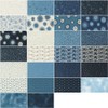 Starry Sky Charm Pack by April Rosenthal; 42-5" Precut Fabric