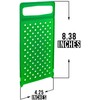 Flat All Plastic Cheese Grater - Ergonomic Hand Grater -