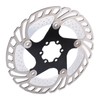 Disc Brake Rotor Black CNC Engraving Milling Anodized Marking Bike