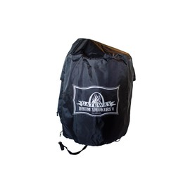 Gateway Drum Smokers Signature Series Black Smoker Cover 32.5 in. W x 32.5 in. D x 34 in. H Drum Smoker