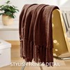 CREATE Chenille Throw Blanket - 50"X 60", Soft Cozy Blanket