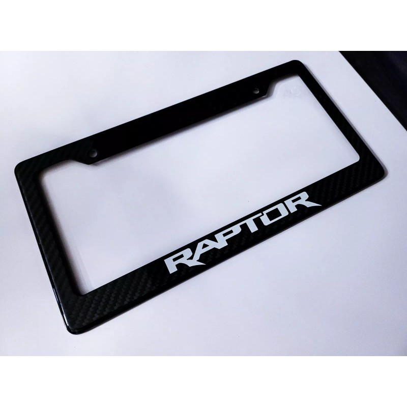 F-150 (Glowing) F-150 Raptor 100% Premium Carbon Fiber License Plate