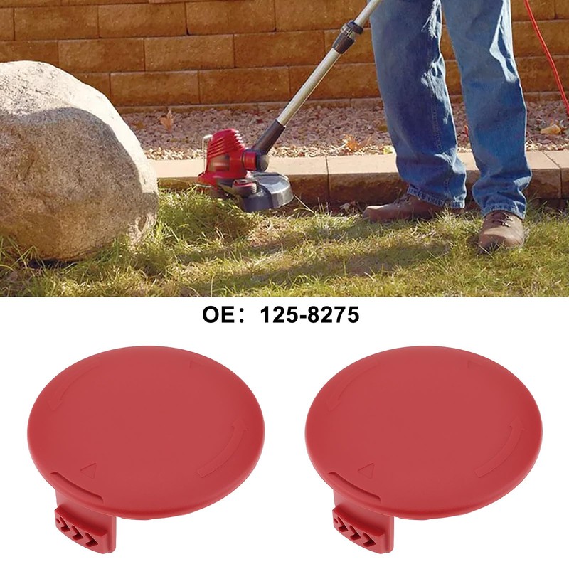 LT Easiyl 2pcs Lawn Mower Spool Cover Trimmer 125-8275 Lawn
