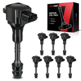 Torchbeam UF510 Set of 8 Ignition Coil Packs Fit for 5.6 V8 2004 2005 2006 Nissan Titan Truck, 2005 2006 Nissan Armada, 2004-2006 Infiniti QX56, 2004 Nissan Pathfinder Replacement for 5C1482 1788335