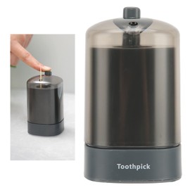 Automatic Toothpick Dispenser, Toothpick Holder(black)