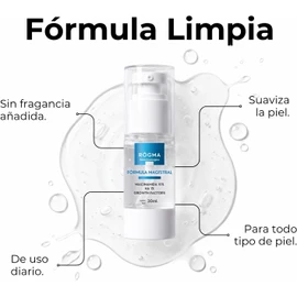 ROGMA Biotechnologies Niacinamida 10% Suero Facial 30 ml Con Ácido Hialurónico, Glicerina, PCA 50, Pantenol y Centella Asiática Hidratación, Apariencia Uniforme y Cuidado de la Barrera Cutánea