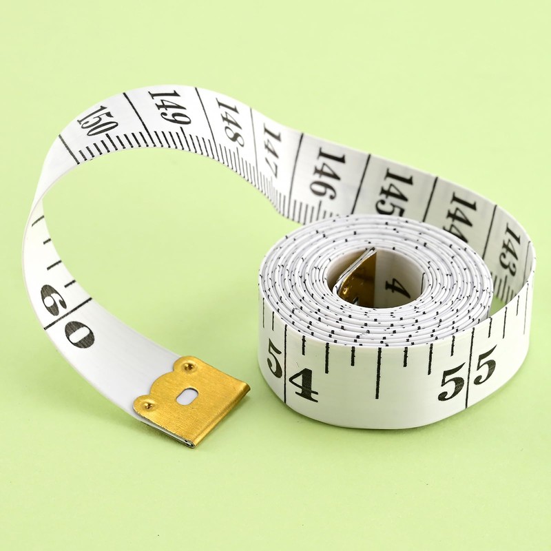 HESSION 2 Pack Soft Ruler 60-Inch Double Scales Measuring Tape