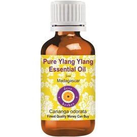 Deve Herbes Pure Ylang Ylang Essential Oil (Cananga odorata) Steam Distilled 30ml (1 oz)