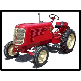 Cockshutt Tractors Model 60 Collectible Metal Sign