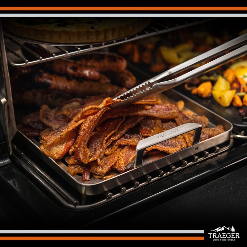 Traeger Grills BAC610 ModiFIRE Stainless Steel Fish & Veggie Grill