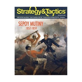 DG: Strategy & Tactics Magazine #320, with Sepoy Mutiny, 1857-8, Boardgame