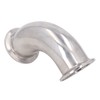 Sanitary Elbow Fitting 90° Stainless Steel Good Sealing Rustproof Pipe