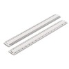 Rulex Recycled 30cm 12 inch Flat Oval Metric Scale Ruler