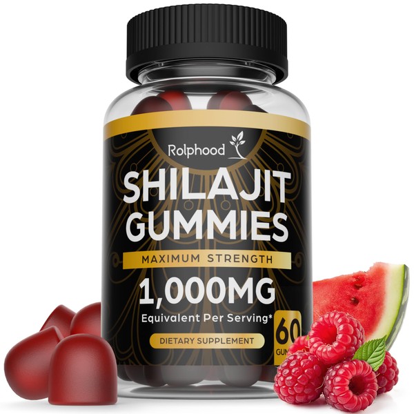 Shilajit Gummies for Men & Women Pure Shilajit Himalayan Energy