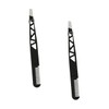 FOMIYES 3sets Quality Eyebrow Tweezer Trimmer Dual-use Makeup Tool Anti-slip