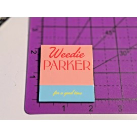 Edie Parker Weedie Parker matches rare Matchbook rare