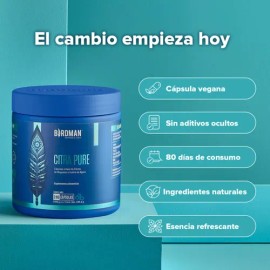 Birdman Citrato De Magnesio 400 Mg 80 Porciones 240 Cápsulas                                                                                          