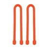 Nite Ize GT6-2PK-31 Gear Tie Reusable 6-Inch Rubber Twist Tie,